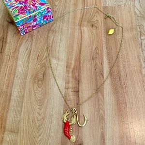 Lilly Pulitzer Lobster Necklace